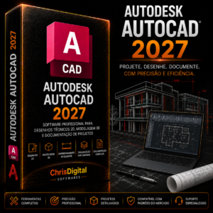 Autodesk AutoCAD 2027 em Inglês para Windows 11 | Licença Permanente