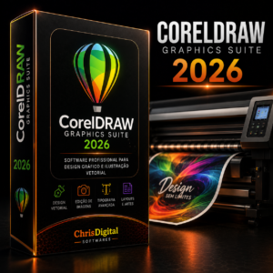 CorelDRAW Graphics Suite 2026 para Windows 10 e 11 | Licença Permanente