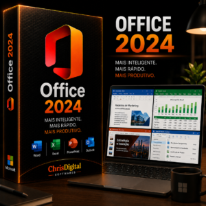 Microsoft Office 2024 para Windows 10 e Windows 11 | Licença Permanente
