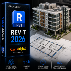 Autodesk Revit 2026 em Português para Windows 10 e Windows 11 | Licença Permanente