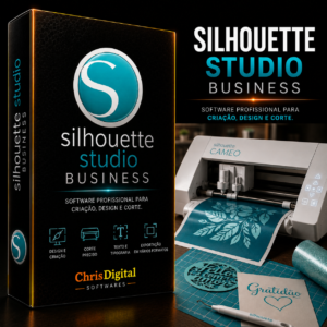 Silhouette Studio Business Edition para Windows 10 e Windows 11 | Licença Permanente