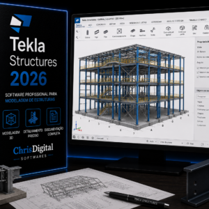 Tekla Structures 2026 para Windows 10 e Windows 11 | Licença Permanente